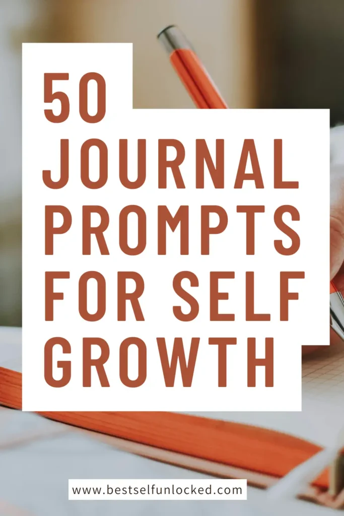 journal prompts for self growth