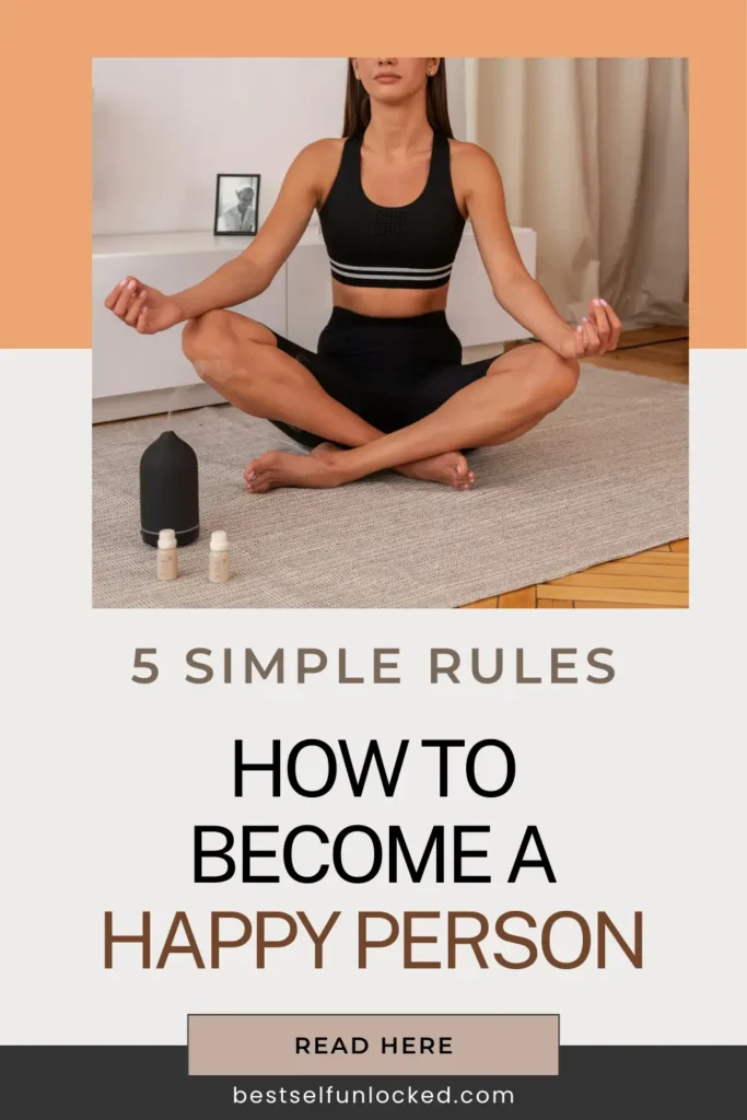 become a happy person
