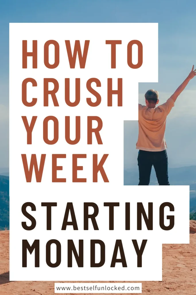 how to start your week right